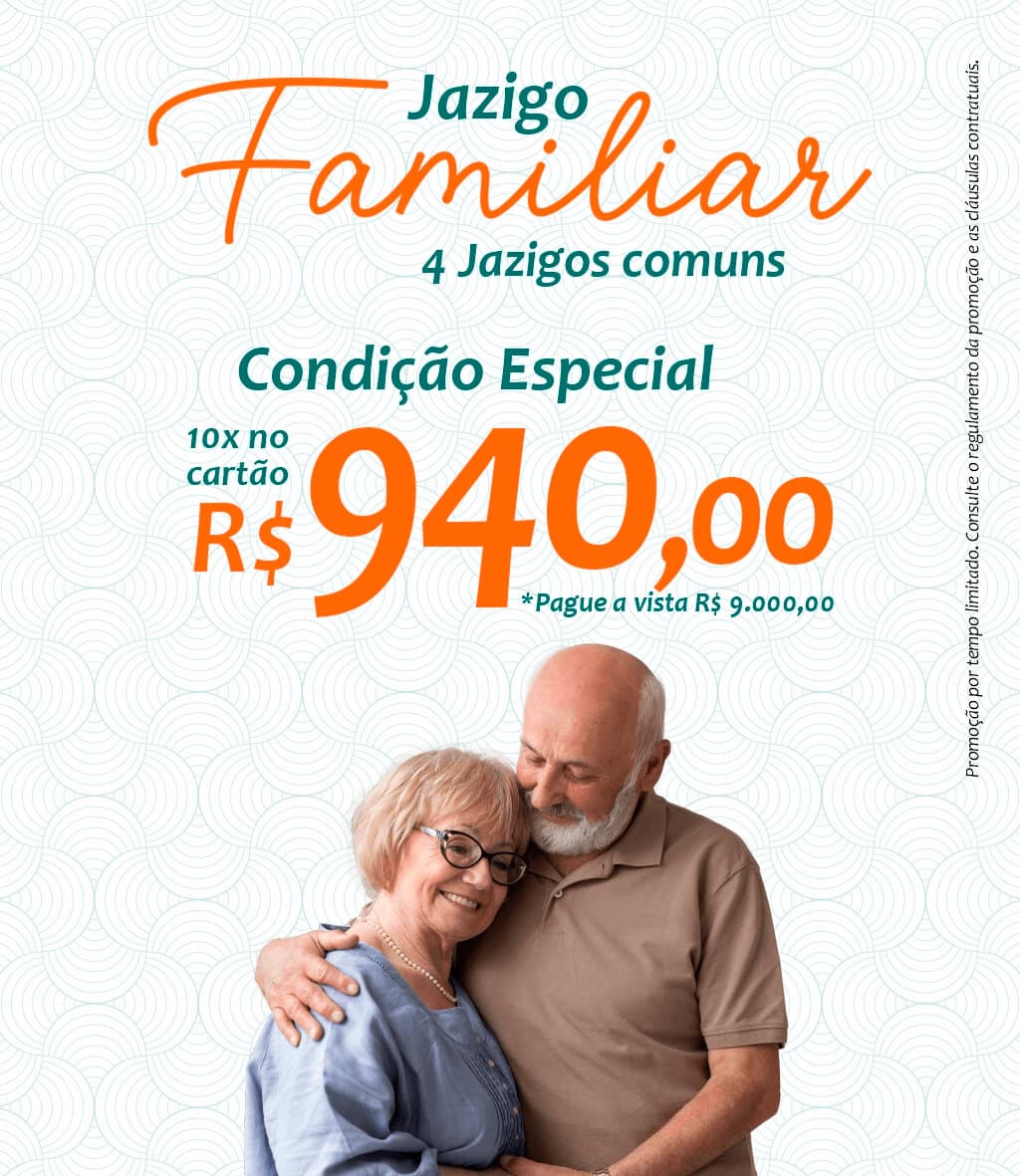 Banner Jazigo Família
