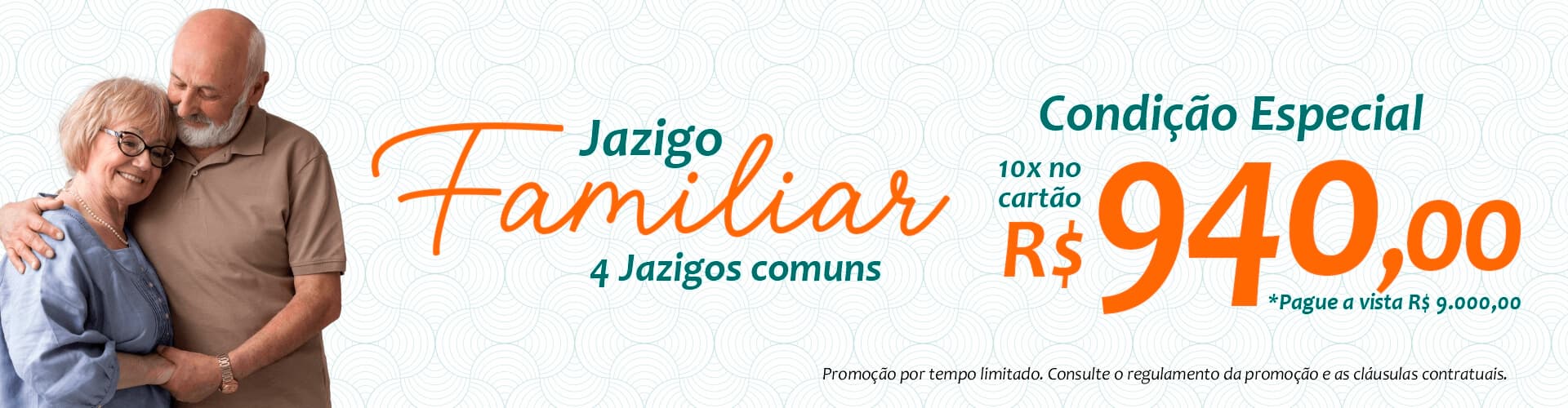 Banner Jazigo Família